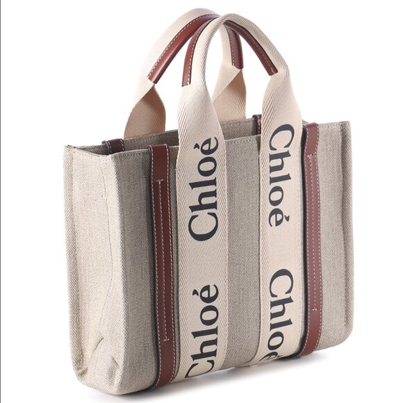 NWT Chloé Small Woody Tote Bag - Picture 4 of 5